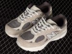 New Balance 990v3 MiUSA Levi's Elephant Skin 5