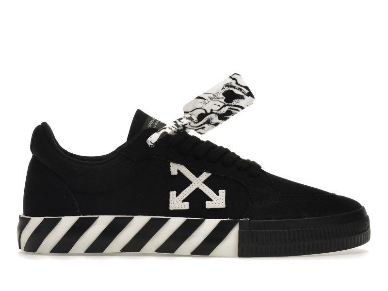 OFF-WHITE Vulc Low Black White Arrow