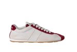 Plume nappa leather and suede sneakers Cerise.jpg