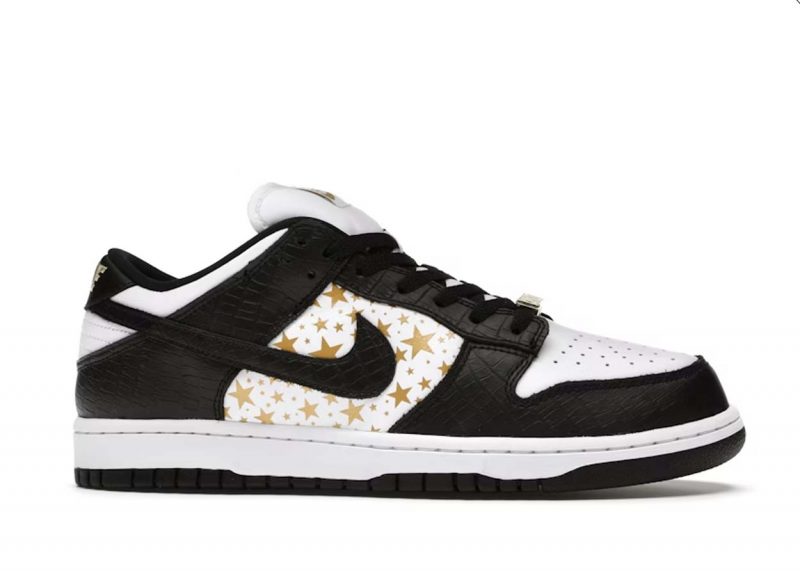 SB Dunk Low Supreme Stars Black (2021)