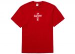 Supreme Cross Box Logo Tee Red