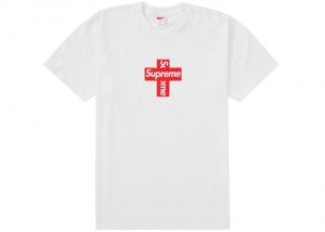 Supreme Cross Box Logo Tee White