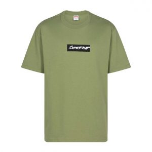 Supreme Futura Box Logo Tee Moss