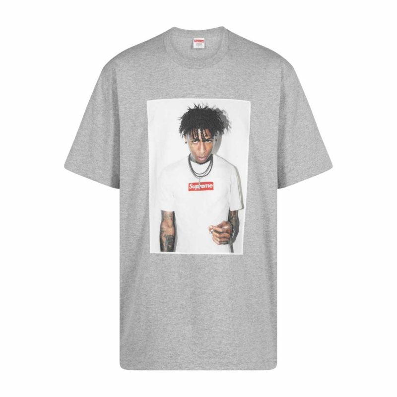 Supreme NBA Youngboy Tee Heather Grey