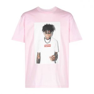 Supreme NBA Youngboy Tee Light Pink