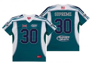 Supreme Sudden Death Football Jersey Black