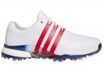 adidas Tour360 24 Golf Cloud White Better Scarlet Royal Blue