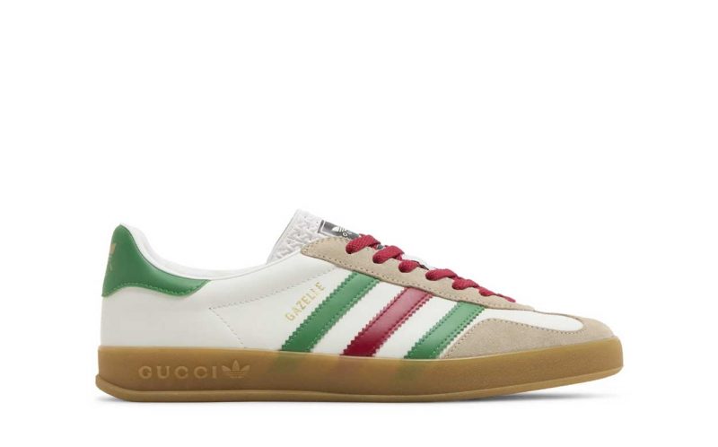 adidas x GuCCi Gazelle White Green Red