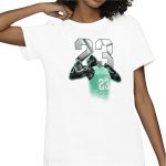 aj 1 high og green glow t shirt match number 23 panther igmbs.jpeg