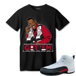 aj 12 retro red taxi t shirt match 90s tv series got em ijnyj.jpeg