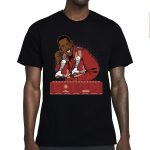 aj 13 dune red t shirt match 90s tv series got em 6jttu.jpeg