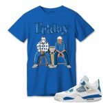 aj 4 industrial blue t shirt match friday 0uxwu.jpeg