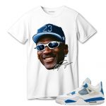 aj 4 industrial blue t shirt match head mj tjwod.jpeg