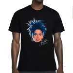 aj 4 industrial blue t shirt match lauryn hill head c61ep.jpeg