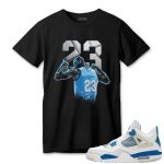 aj 4 industrial blue t shirt match number 23 panther jvif6.jpeg