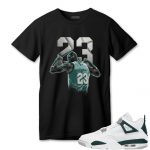 aj 4 oxidized green t shirt match number 23 panther zx491.jpeg