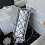 chanel as3908 cc small flap bag with top handle shiny calfskin silver gold 006 luxibags.ru .jpg