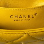 chanel as4165 mini flap bag lambskin wenge wood gold tone metal yellow 008 luxibags.ru .jpg