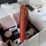chanel as4368 large hobo bag shiny crumpled lambskin gold tone metal red 005 luxibags.ru .jpg
