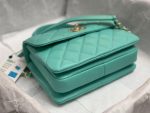 chanel as4654 trendy cc flap bag with top handle blue lambskin multicolor logo 004 luxibags.ru .jpg