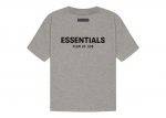 Fear of God Essentials T shirt SS22 Dark Oatmeal 2 Redo