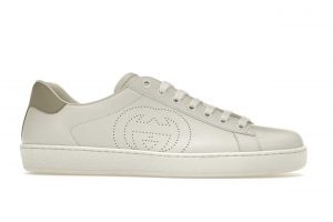GuCCi Ace Perforated Interlocking G White
